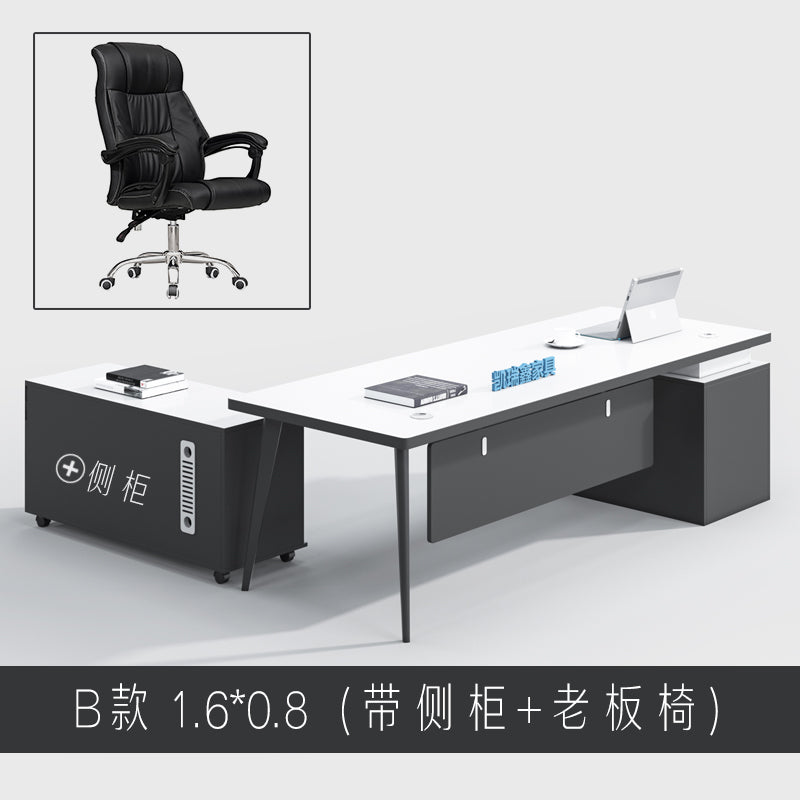 Boss table Office furniture  Simplicity modern The top class in a kindergarten CEO Supervisor table Manager table fashion Office desks and chairs combination