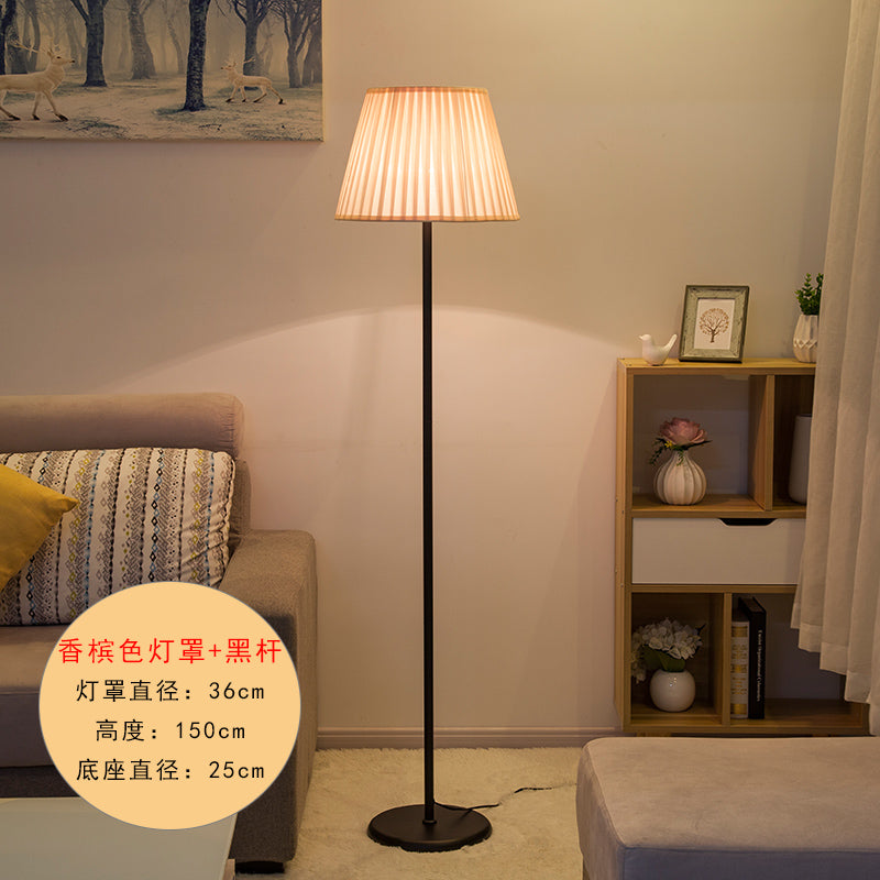 Nordic style Floor lamp Modern simplicity living room lamps originality personality IKEA Storage tea table household LED lamps