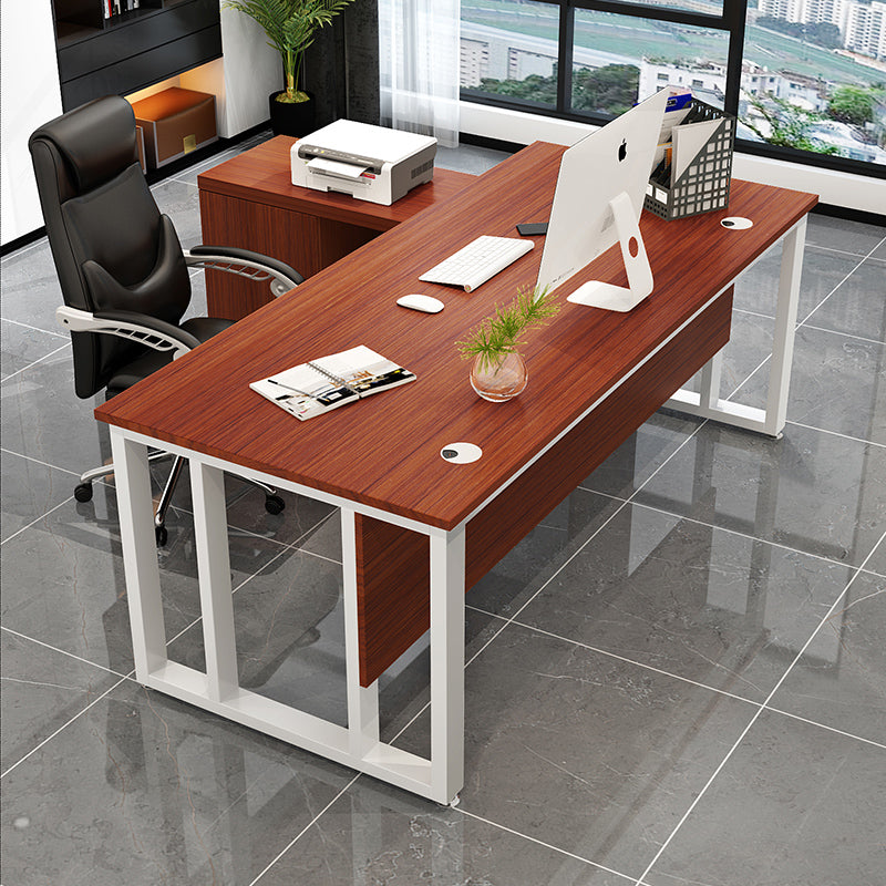 Office desks and chairs combination Single person commercial office furniture Simplicity modern The top class in a kindergarten boss manager executive director Table