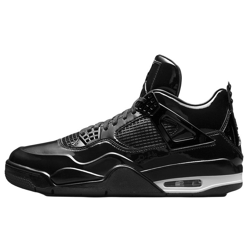 Roaring   Air Jordan   11Lab4   AJ4   Black patent leather   Basketball shoes   719864-010