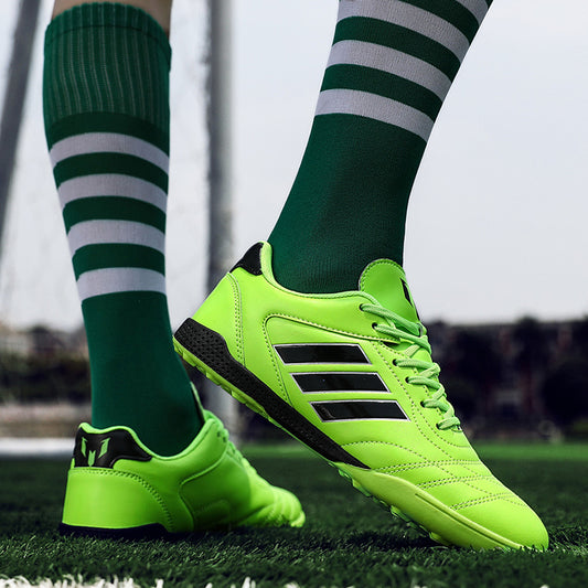 Men's sport outdoor football boots shoes soccer shoe kids tf