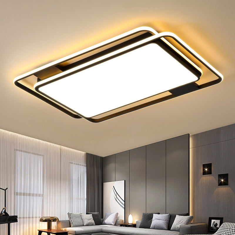 living room lamps Modern simplicity atmosphere led Ceiling lamp bedroom restaurant Northern Europe 2021 new pattern Super bright remote control lamps and lanterns
