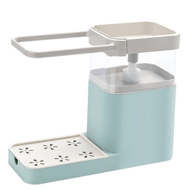 Kitchen   Press   Soap   Dispenser   Automatic   Detergent   Box   Drain   S