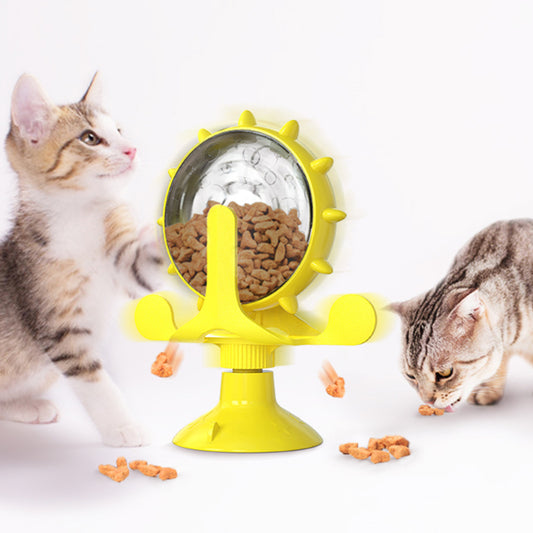 Cat   Toys   Dog   Cat   Feeding   Interactive   Wheel   Toys   Pet   Leaking