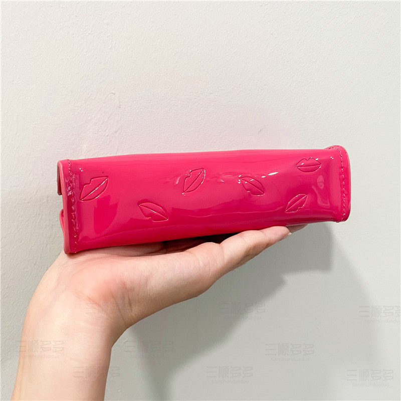 Domestic counter gift   YSL Y.S.L Rose Pink Lipstick bag   Lipstick printing Portable Small bag
