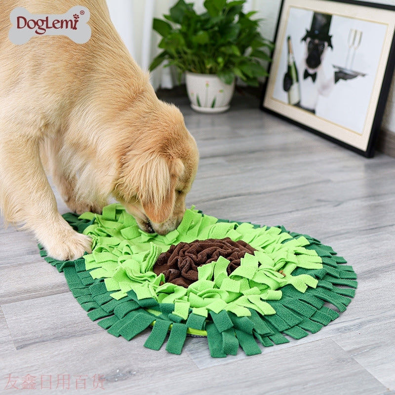 Pets avocado Dog sniff  Anti demolition home consume physical strength Pocket-portable dog bowl Tibetan food Slow food train Pet Supplies & Pet