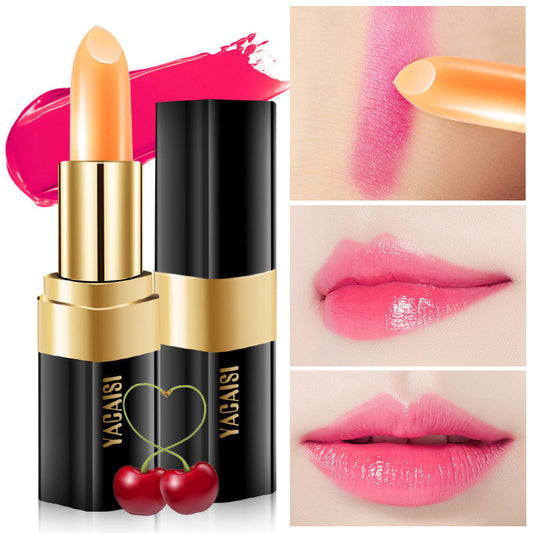 Yacaisi Red cherry   Lipstick   Make up Not easy Dip cup Not easy fade Lipstick Discoloration Lipstick