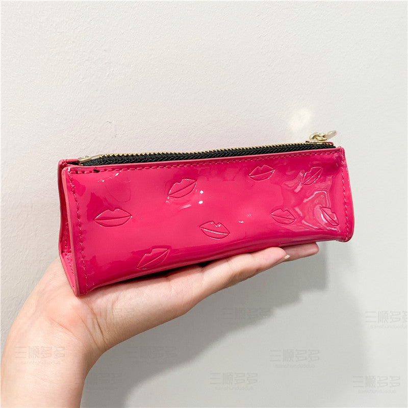 Domestic counter gift   YSL Y.S.L Rose Pink Lipstick bag   Lipstick printing Portable Small bag