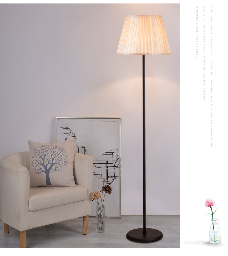 Nordic style Floor lamp Modern simplicity living room lamps originality personality IKEA Storage tea table household LED lamps